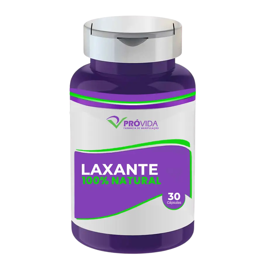 Laxante 100% Natural - 30 cápsulas 