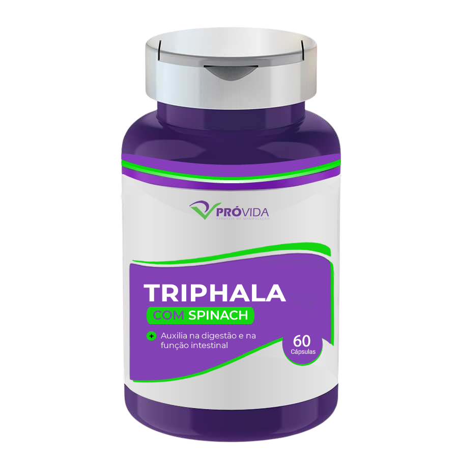 TRIPHALA + SPINACH - 60 CÁPSULAS